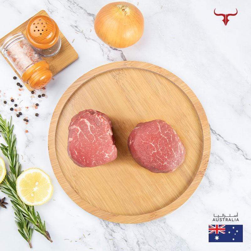 2 steaks offer AUS Angus Beef Tenderloin Fillet Mignon