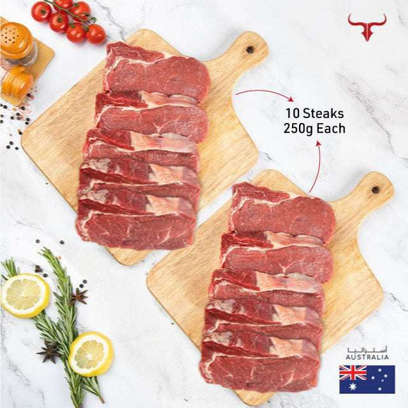 Sharjah  - 10 steaks offer AUS Grass-Fed Beef Ribeye 