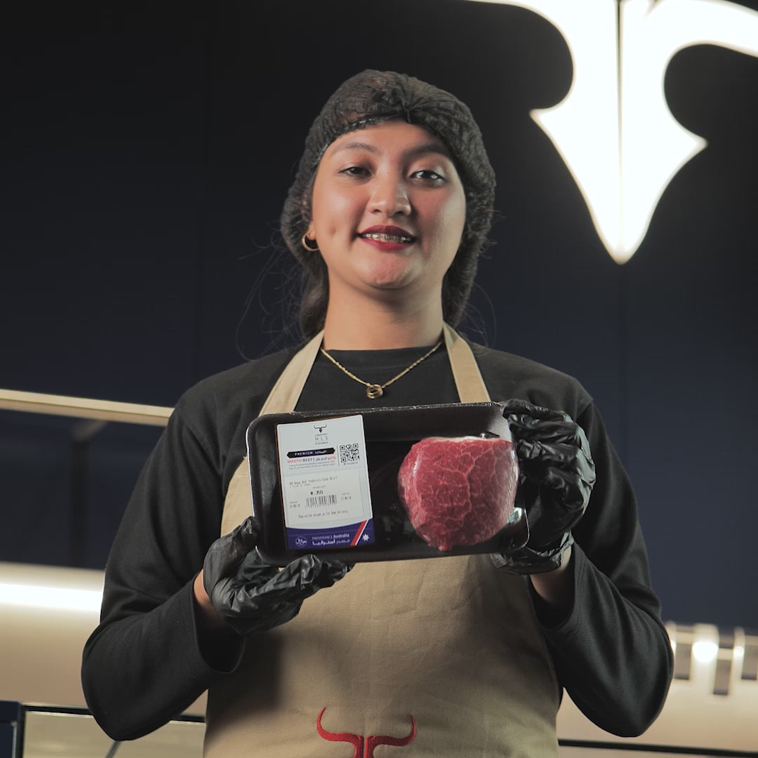 AUS Wagyu Beef Tenderloin Fillet Mignon Steak MB 6/7