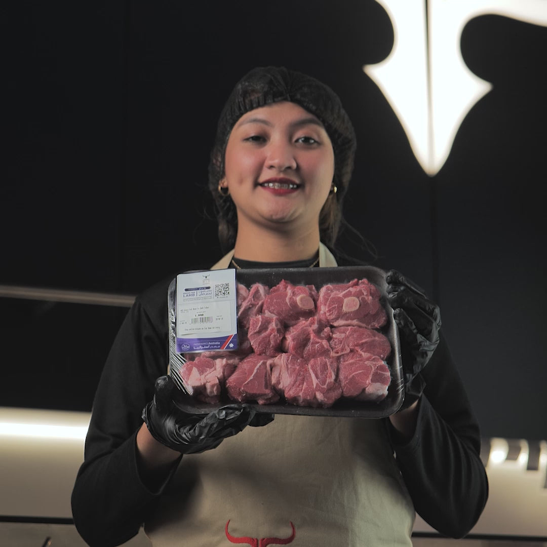 AUS Grass-Fed Bone-in Lamb Cubes Offer 500gm