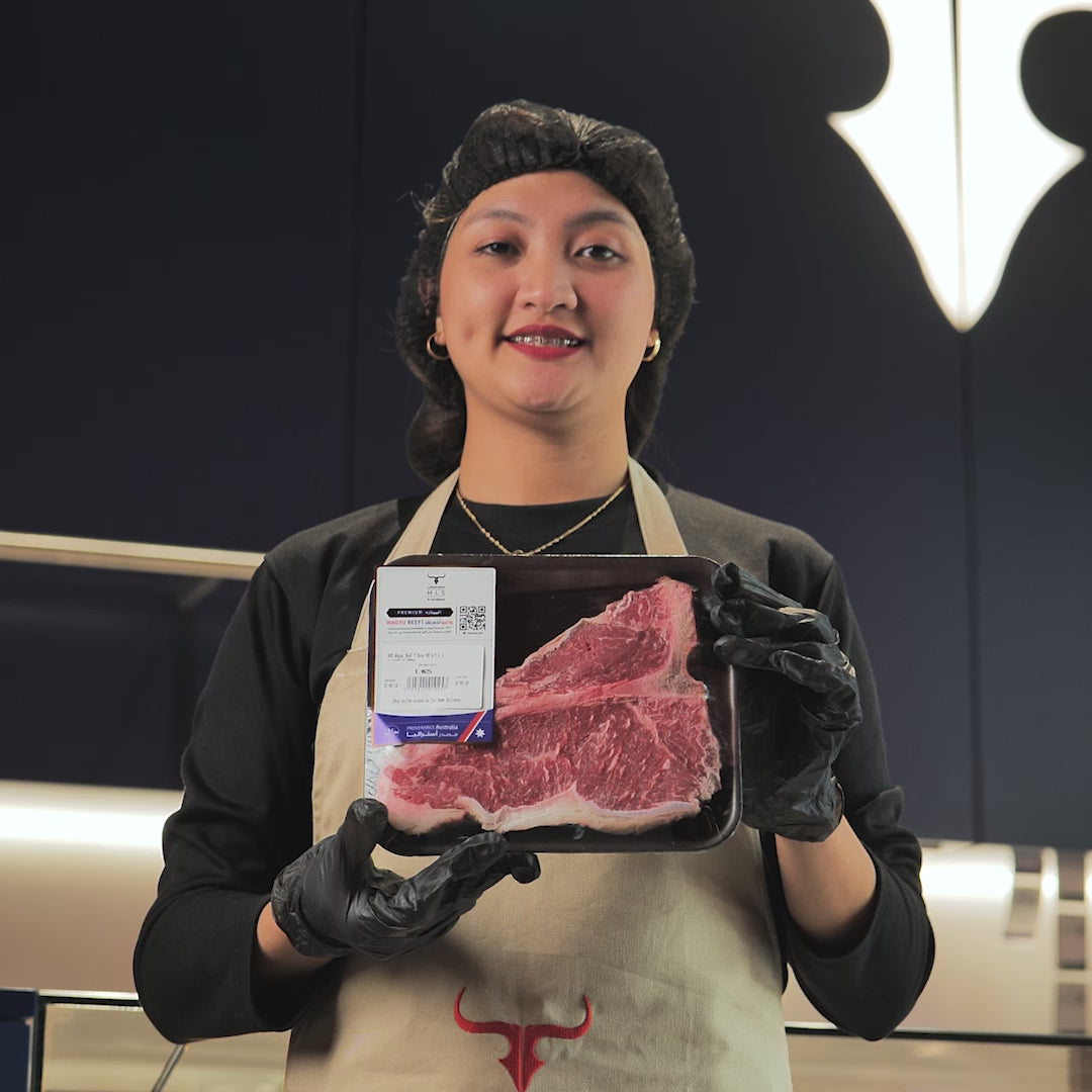 AUS Wagyu Beef Porterhouse MB 6/7 x 1