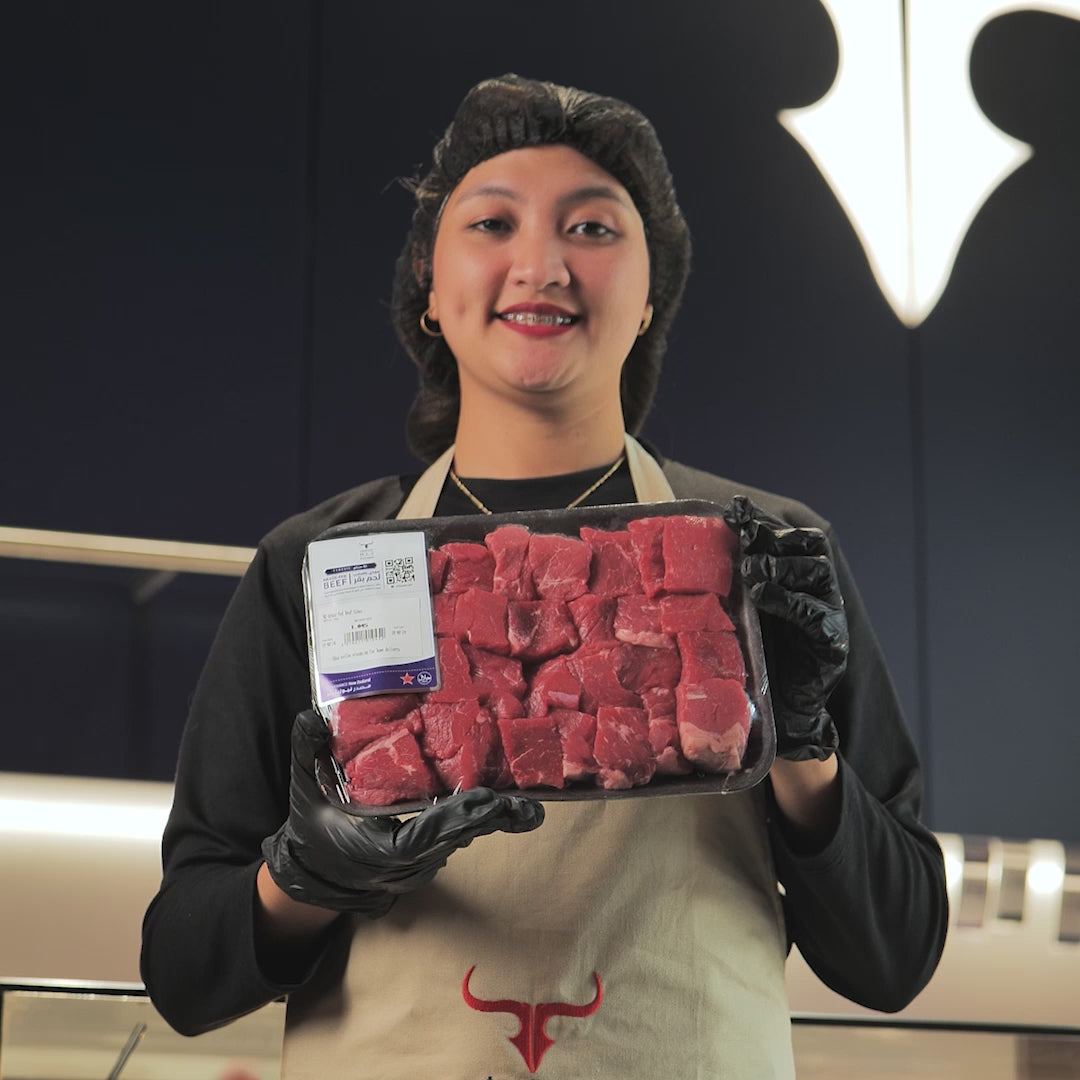 Abu-Dhabi - NZ Grass-Fed Beef Boneless Cubes Offer 1kg